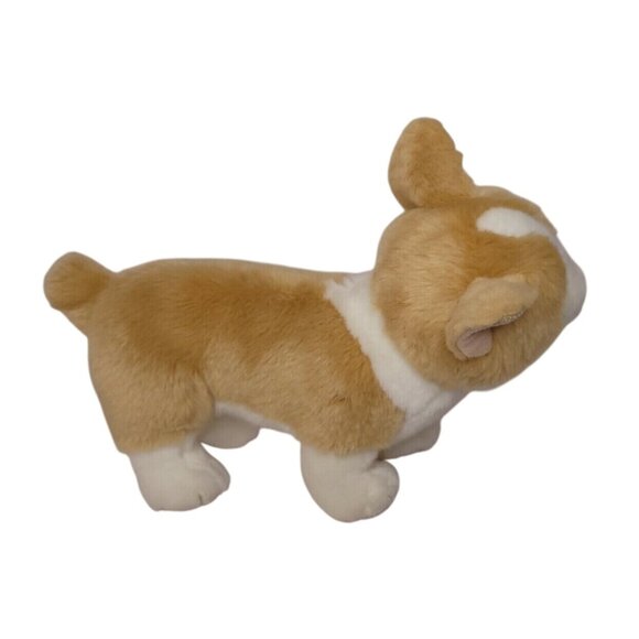 Aurora Miyoni Corgi Plush Dog Stuffed Animal 10" Tan White Soft Toy Collectible - Picture 3 of 6